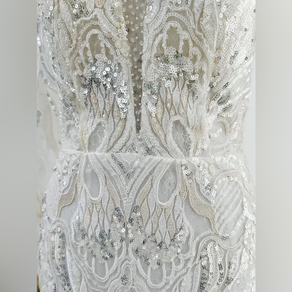 ANDREA & LEO COUTURE Rania Monarch Embellished Mermaid Wedding Gown - Picture 7 of 11